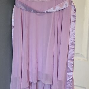Elegant Lavender Women's Skirt